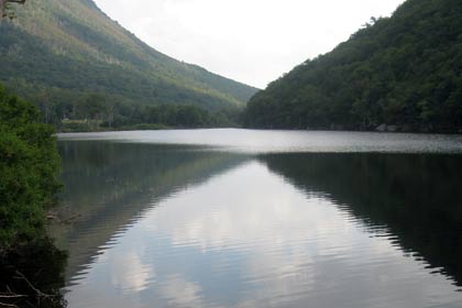 Profile Lake in Franconia Notch